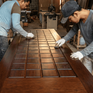 Workshop Kayu Jakarta Spesialis Pintu & Kusen Kayu Solid - PK Tunas Kayu