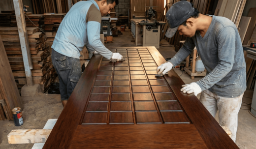 Workshop Kayu Jakarta PK Tunas Kayu Workshop Kayu Jakarta Spesialis Pintu & Kusen Kayu Solid - PK Tunas Kayu